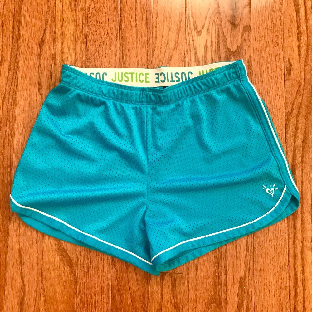 Justice Active Blue Shorts